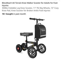 Knee leg scooter