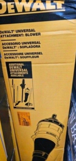 Dewalt Blower Attachment For Gas Motor