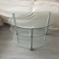 Glass TV Stand