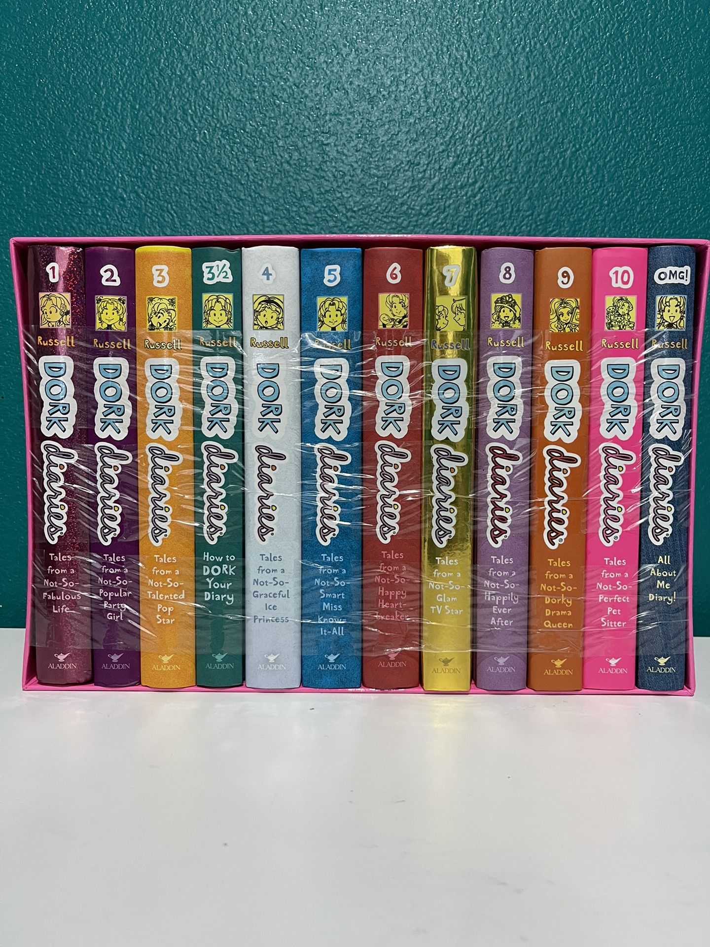 Dork Diaries Books ( Boxed Set) - by Rachel Renée Russell (Hardcover)
