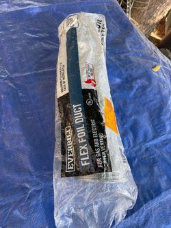 4 in X 25 ft flex foil duct