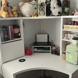 Ikea Micke Corner Desk White