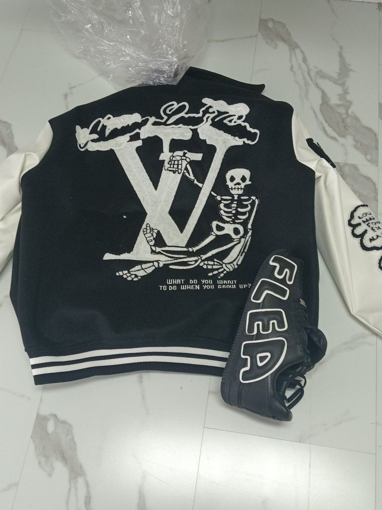 Unisex Letterman Coat