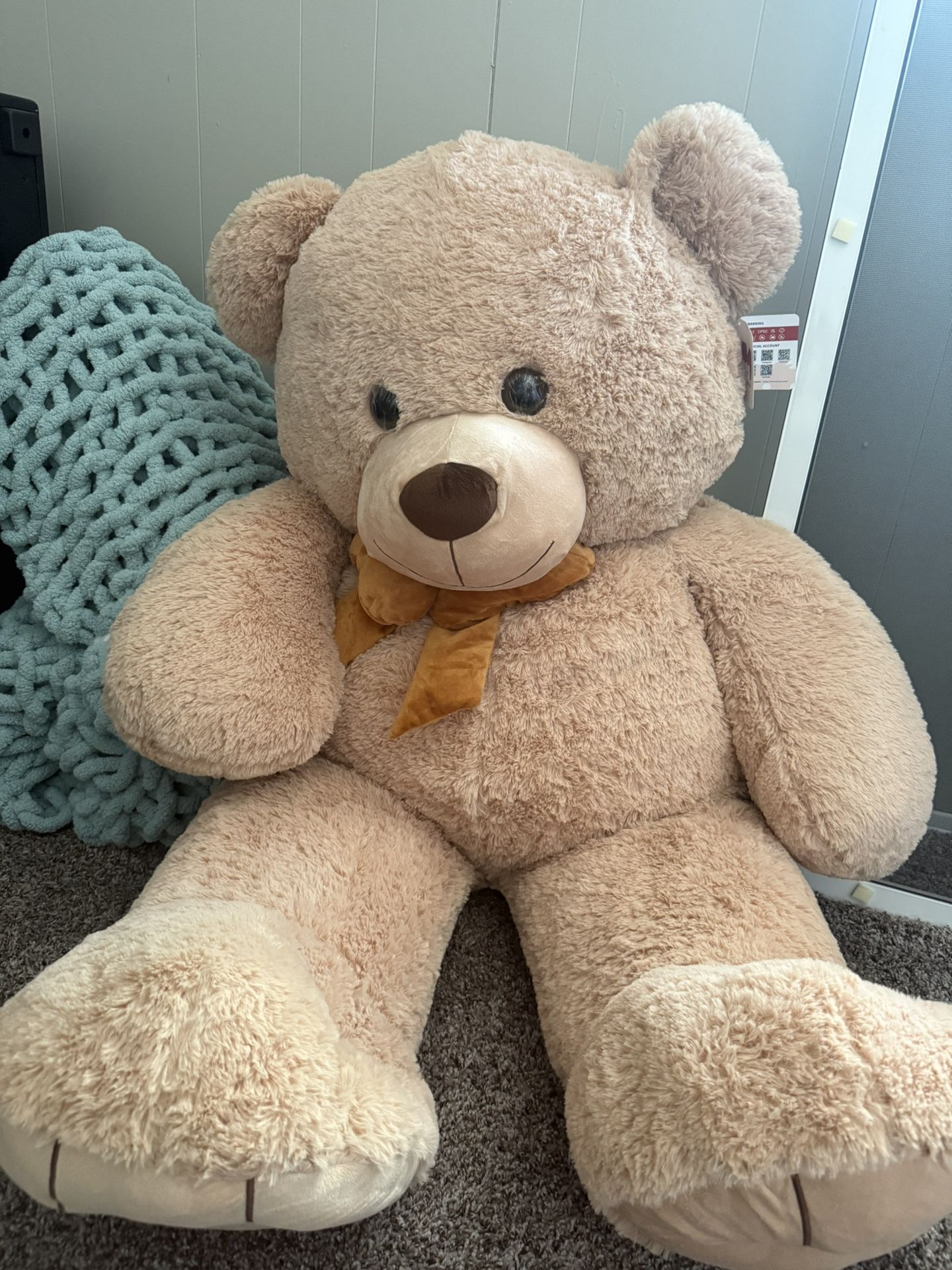 Giant Teddy Bear Almost 5 Feet