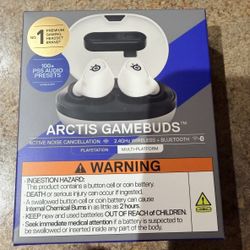 Brand New SteelSeries Arctis GameBuds Noise-Cancelling Earbuds