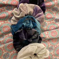 Hair Scrunchie New / They Have A Little Pocket 