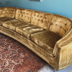 Gold Vintage Couch