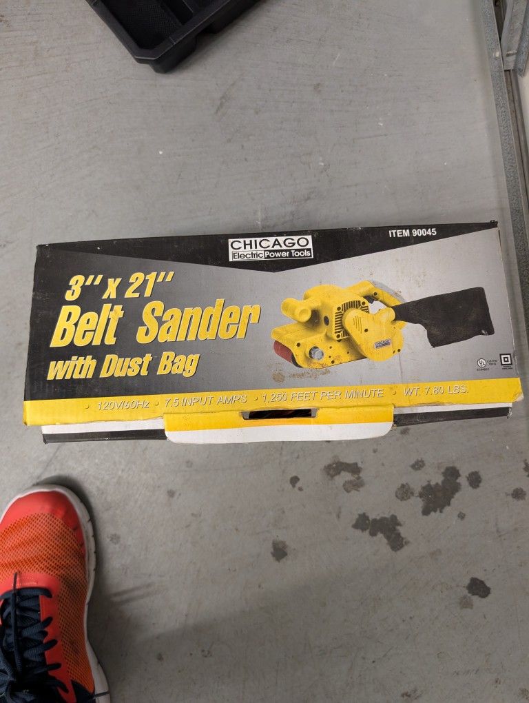 Hand Held Belt Sander