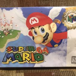 Factory Sealed Original Super Mario 64 for Nintendo 64