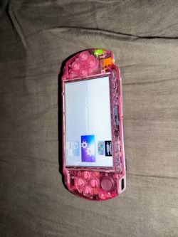 Sony PSP with Clear Pink Shell