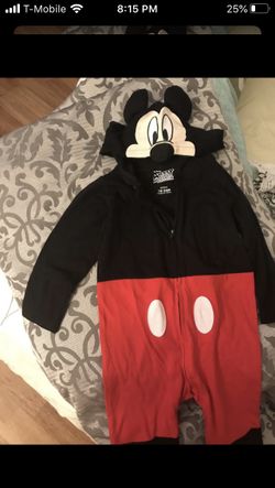 Costume Miki mouse size 12-18 months