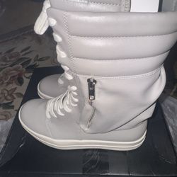 Grey Boots