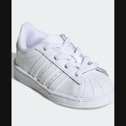 Toddlers White Adidas Sneakers 