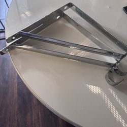 Shelf and Rod bracket heavy duty steel