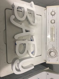 B-A-B-Y (letters) ideal for baby shower props