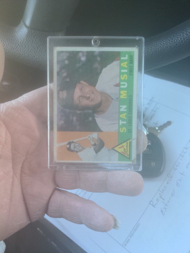 Stan Musial St. Louis Cardinals Base Ball Card