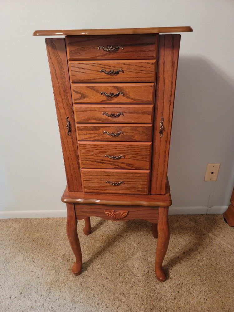 Vintage Powell Jewelry Chest Armoire in RARE Perfect condition!!

