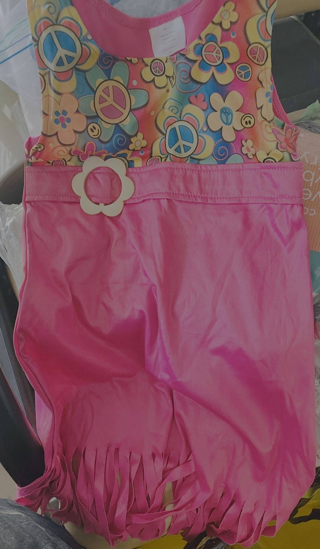 Flower Child Halloween Costume size 4-6