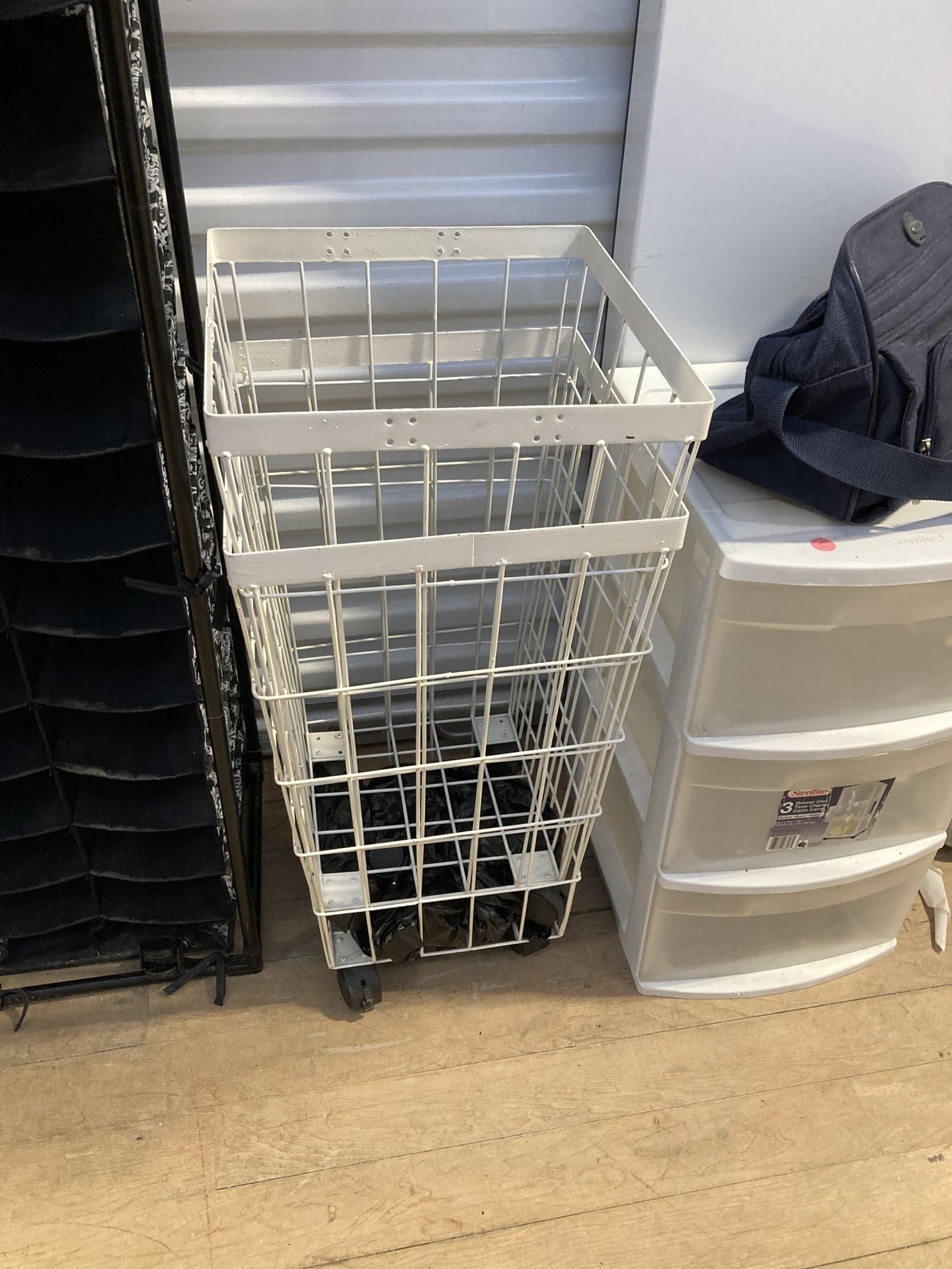 Laundry Basket Etc On Wheels