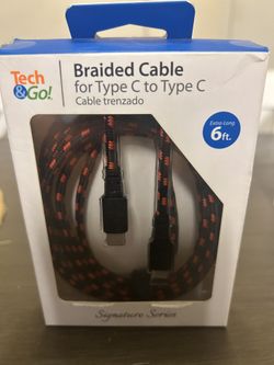 Braided Cable For Type C To Type C 