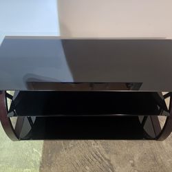 Tv Stand Espresso Glass