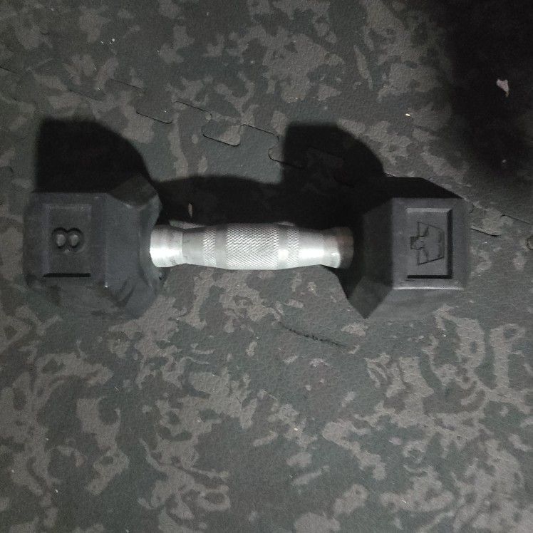 8 Lb weight Dumbell 
