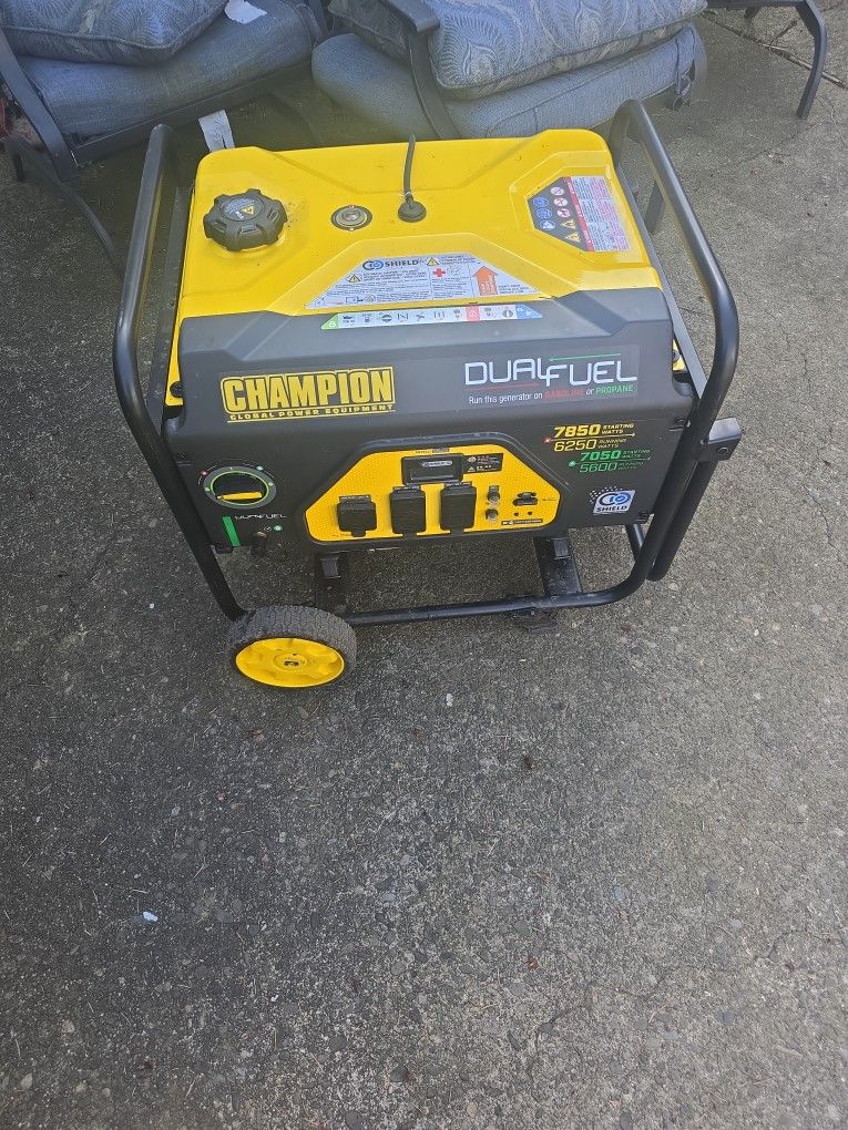 Champion Dual Fuel 7850