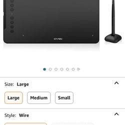 XPPen Deco 01 V2 Drawing Tablet 10x6.25 Inch Graphics Tablet 