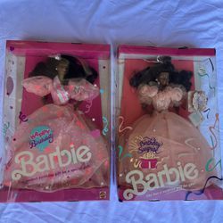 Rare, Vintage Happy Birthday Barbie Collection