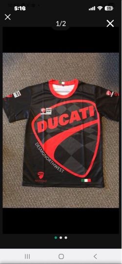 NEW Ducati Italy Motorcycle Sports Tee T-shirt (Quick Dry Breathable)