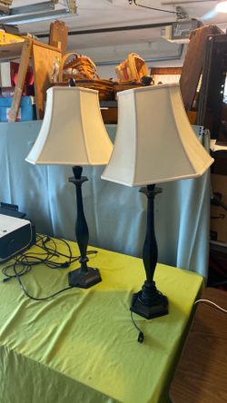 Pair of lamps