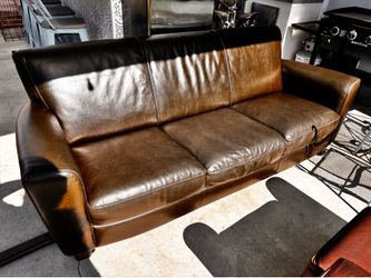 Martuzzi Leather Sofa