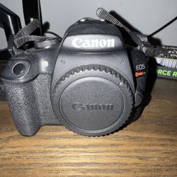 Canon Rebel T7 With 75-300 mm Lens