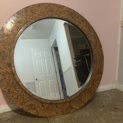48” Boa Skin Wall Mirror 