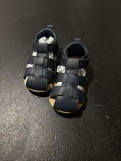 Zara Navy Blue Sandals 