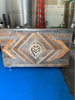 Custom built mobile bar