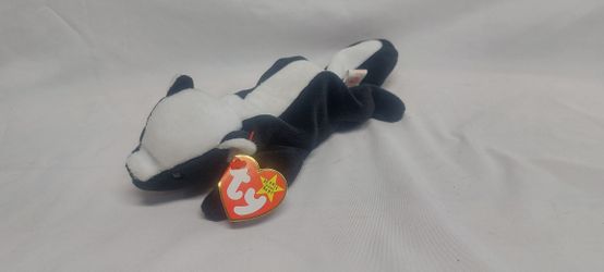 Ty Beanie Baby - STINKY the Skunk (8 Inch) Plush Stuffed Animal Toy