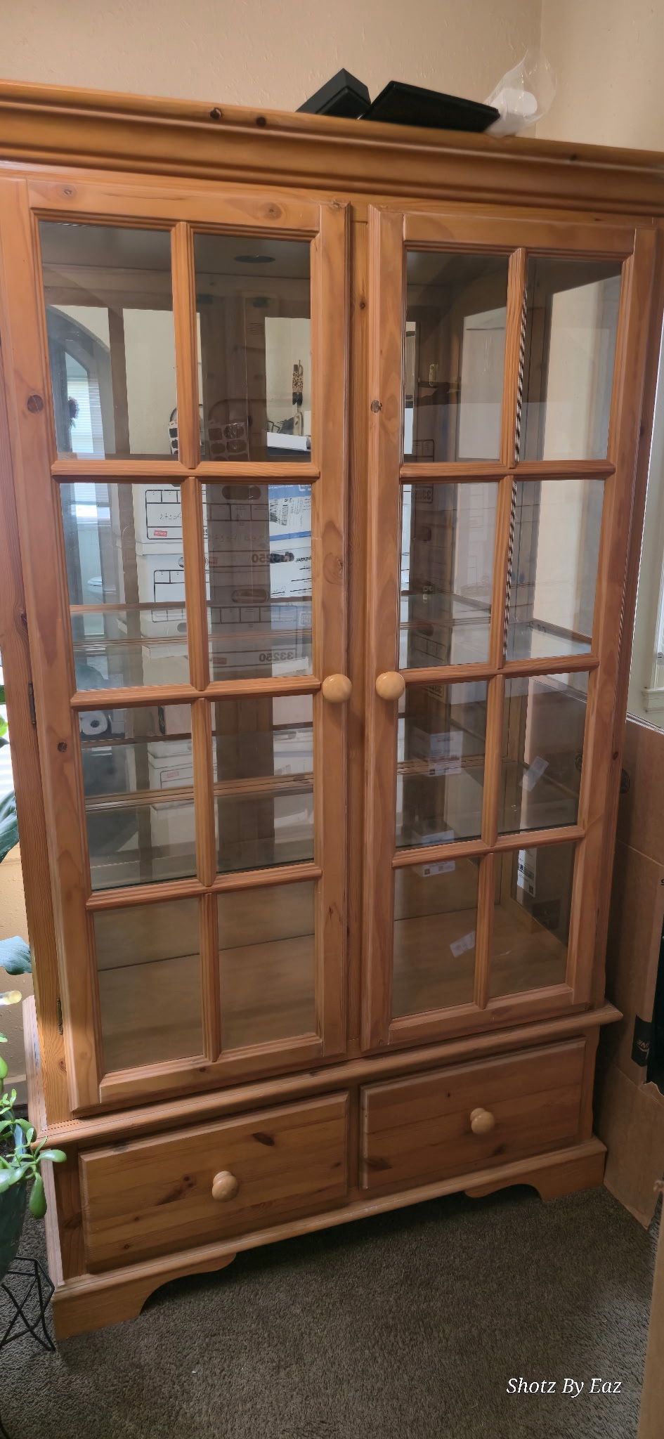 (Real Wood)China Cabinet