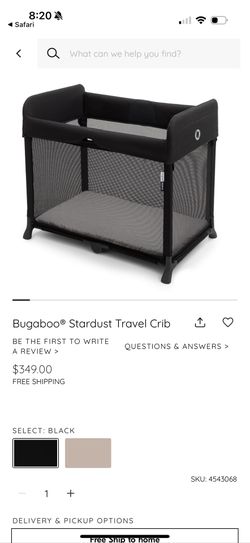 Bugaboo Travel Crib
