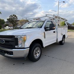 Selling a 2019 F-250 utility truck