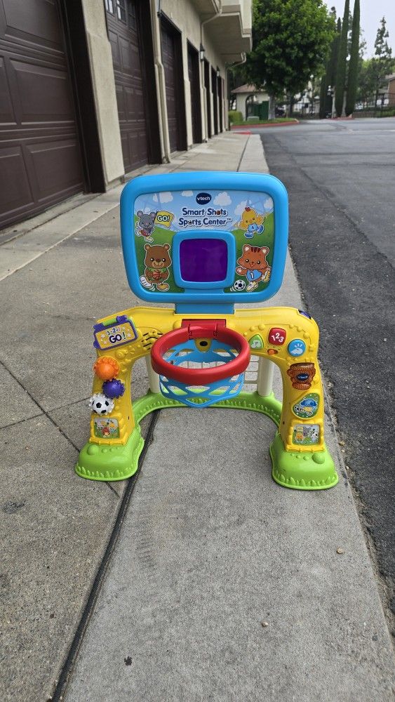 Baby / Toddler Soccer Goal + Basketball Hoop