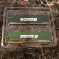 x2 8GB DDR4 Ram Sticks PC (16GB total)
