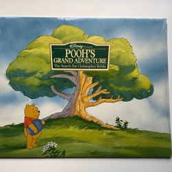 VTG 1997 Disney Pooh's Grand Adventure Lithograph Portfolio Set of 4 Prints New