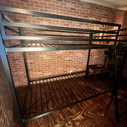 Metal Bunk Bed Twin Frame