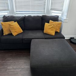 Medium Black Couch/Sofa