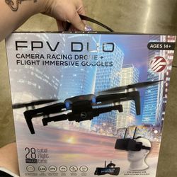  FPV DUO DRONE WITH HEADSET 