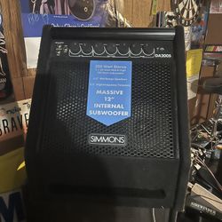 Used Simmons DA200S Speaker