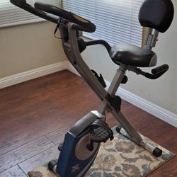 Xterra  Fitness Folding Exercise Bike 225 LB Wegiht Capac