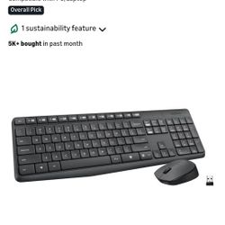 Wireless Keyboard and Mouse 