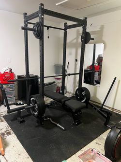 Full Home/ Weightlifting setup
